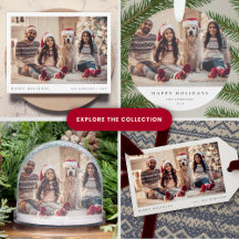 Minimal Christmas Family Portrait