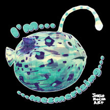 I'm Mesmerizing... The puffer-lamp-fish realized.