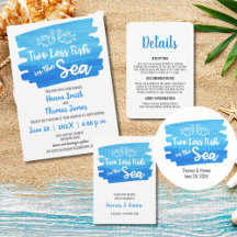 Two Less Fish in the Sea Wedding