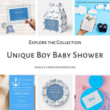 Unique Boy Baby Shower