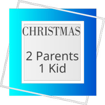 Christmas Gifts - Family 2 Parents 1 Kid
