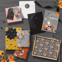 Haunting Halloween Party Cottagecore Skull Florals