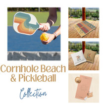 Cornhole Beach and Pickleball Collection