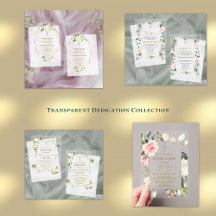 Transparent Dedication Collection