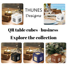 Table cubes for hotels and restaurants
