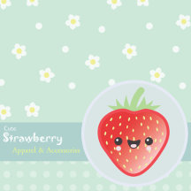Cute Strawberry Apparel and Accessories