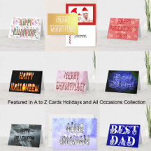 A to Z Cards Holidays and All Occasions 