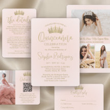 Simply Elegant Pink Quinceañera Celebration