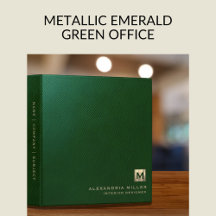 Metallic Emerald Green Office