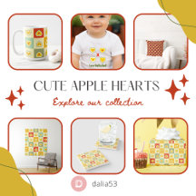 Hearts Apples Cute Patterns