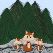 Adorable Fox Family Collection
