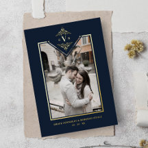 Black Sophisticate Flourish Chic Golden Initials