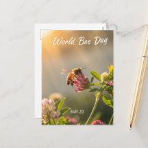 World Bee Day Pollinator Awareness Design