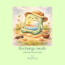 Recharge Mode sticker collection
