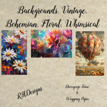 Backgrounds Decoupage Portrait Designs