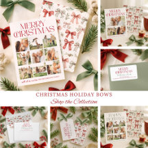 Christmas Holiday Bow Collection