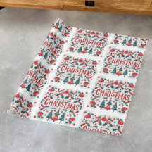 christmas wrapping paper