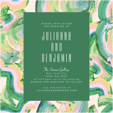 Digitale huwelijksuitnodigingen