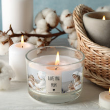 Modern Collage Photo Love You Mom Best Gift