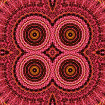 Pink Fireworks Digital Manipulations