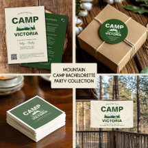 Forest Green Mountain Camp Bachelorette Weekend