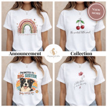 Retro Pregnancy Announcement Shirts