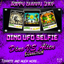 Dino UFO Selfie: Dino vs Alien