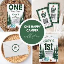 One Happy Camper 1st Birthday Collection 