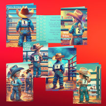 Cowboys and Cowgirls by the Fence Rodeo Birthday 