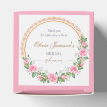 Bridal Shower Suite Blush & Gold 
