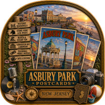 Asbury Park New Jersey Postcards/Gifts