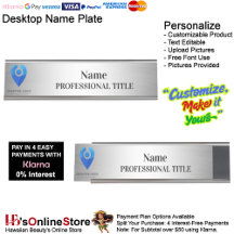Desktop Name Plates (Customizable)