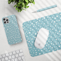 Blue Dalmatian Dots - Home Decor and Accessories