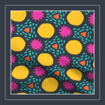 FABRIC - Sparky Splash - abstract geometric shapes