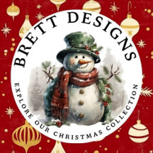 Snowman Cute Watercolor Christmas Wishes