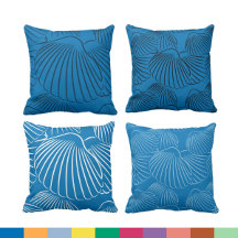 Shell Pattern Beach Home Decor