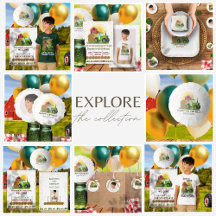 Green Tractor 🚜 Birthday Party