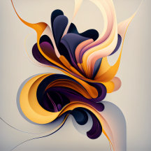 "Flowing Dreams" - Abstract Digital Paintings