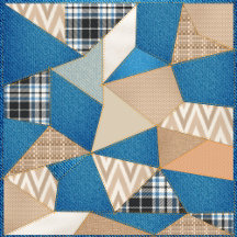 Denim patchwork. Denim is always in trend!