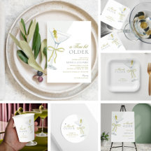 a ✨ Tini Bit Older ✨ Martini Birthday suite