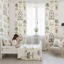 lavender goose country childrens bedroom decor 