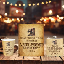 Last Rodeo Cowboy Bachelor Party