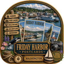 Friday Harbor Washington Postcards/Gifts