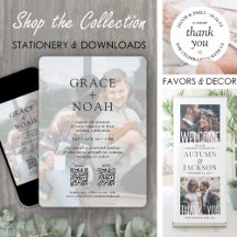 Wedding Celebration • Simple Classic Typography