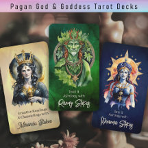 Pagan God & Goddess Deity Tarot Decks