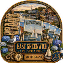 East Greenwich Rhode Island Postcards/Gifts
