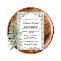 Elegant Botanical Sage Green Wedding Collection