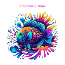 Colorful Fish Splash 