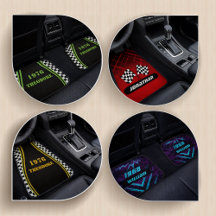 Racing Car Accessories – Custom Floor Mats & More