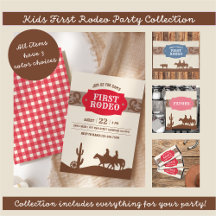 Kids Western Rodeo Ranch Theme Birthday Party